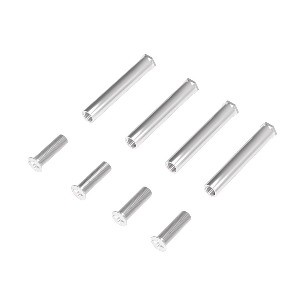 4 cái quạt máy tính ốc vít cho 25 mét Độ dày fan quạt tản nhiệt gắn ốc vít