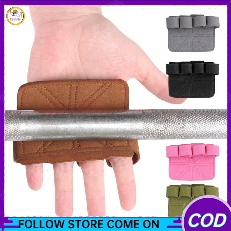 Băng quấn cổ tay cử tạ sợi nhỏ bảo vệ lòng bàn tay Deadlift đào tạo găng tay tăng cường cho thể dục thể thao nam nữ