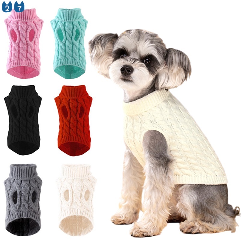 27pet Winter Sweater for Small Medium Dogs and Cats