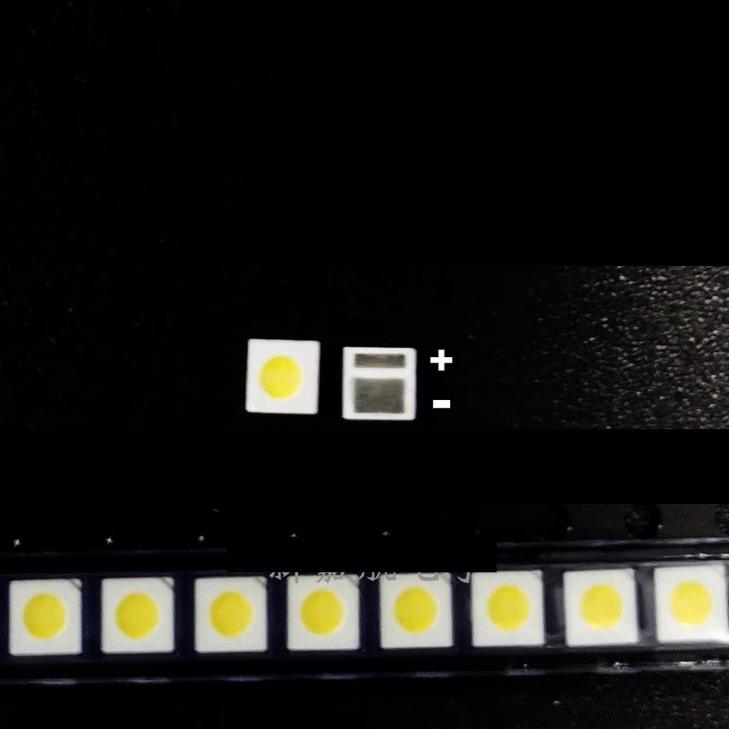 100pcs 3030 SMD LED Lamp Beads For TV Backlight Repair - 3V/6V 2W, Universal For LED TV Strip Repair (USA Seller)