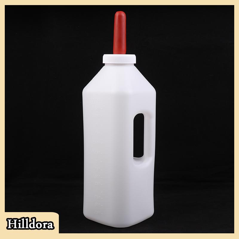 [Hilldora] Bê sữa Feeder chai với núm vú sữa chai vắt sữa ăn thay thế người uống rượu chăn nuôi feediing công cụ - 8