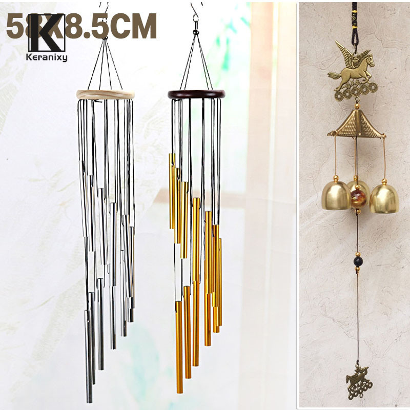 Keranixy Wind Chimes, Fortune Wind Chimes, Wealth Attracting Wind Chimes, Feng Shui Wind Chimes, and Good Luck, Home Decoration. ราคา 56 บาท*ส่งฟรี