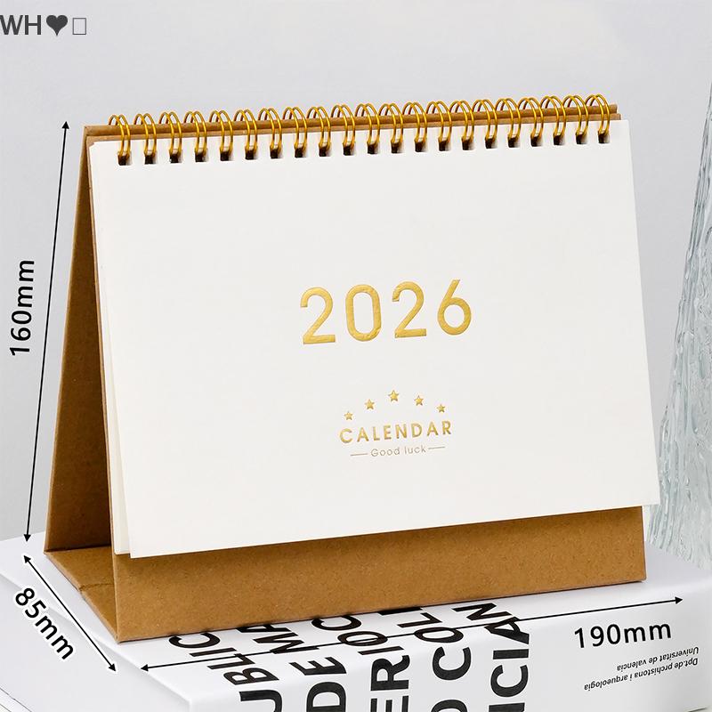 TX💓🧧🏮 2026ปฏิทินตั้งโต๊ะประจำปีทำรายการรายเดือนสมุดจัดการเวลาวางแผนรายวัน