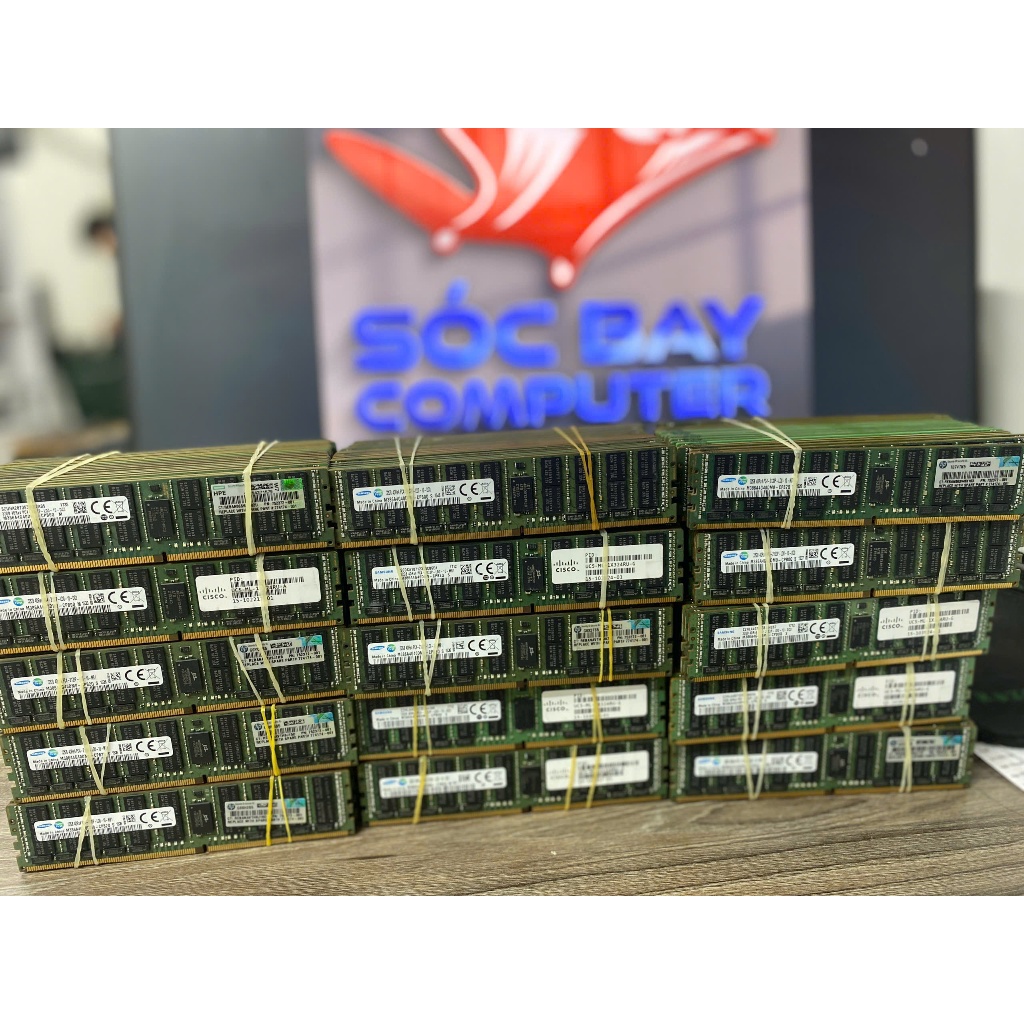 Ram sever ecc reg 16gb 32gb bus 1600 / 1866 / 2133 / 2400 / 2666 giá tốt