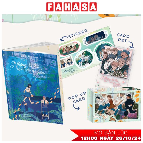 Sách Fahasa - Những Lá Thư Của Yeon - Your Letter - Bản Đặc Biệt - Tặng Kèm Card Nhựa Trong + Sticker + Pop-Up Card
