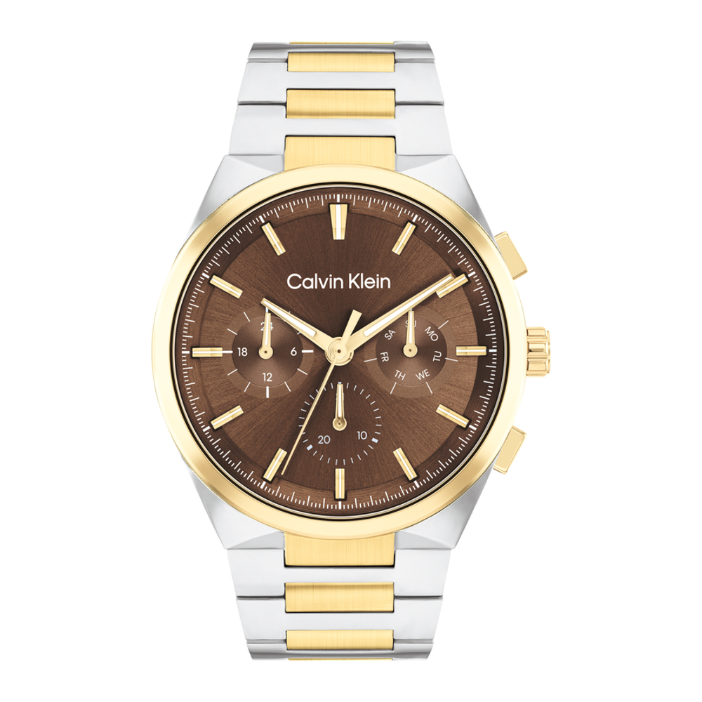 Calvin Klein CK25200442 Distinguish นาฬิกาข้อมือผู้ชาย สีเงิน/ทอง 44 mm. ราคา 8,060 บาท*ส่งฟรี