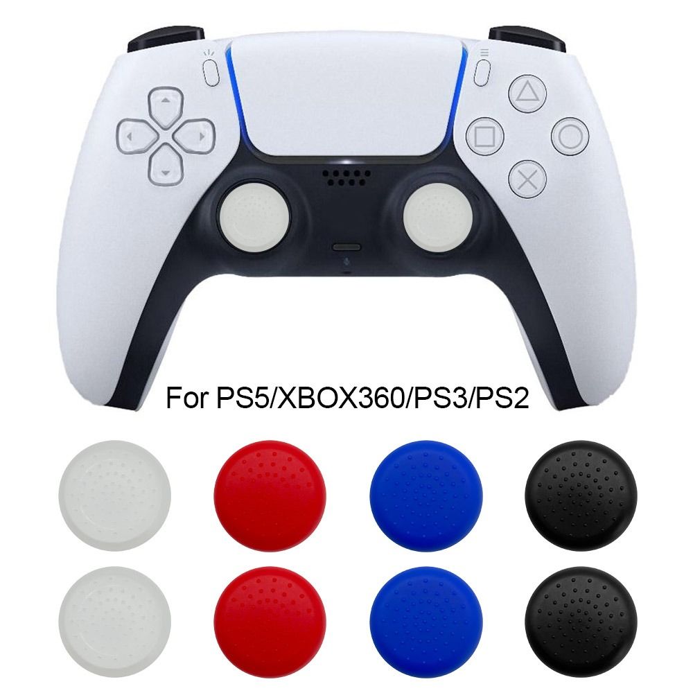 TOUCH Silicone Nắp Kẹp ngón tay cái Mềm Chơi game Nắp chụp cần điều khiển ngón tay cái Phụ kiện Phổ thông Bọc cần điều khiển Cho Ps5/Xbox360/PS3/PS2
