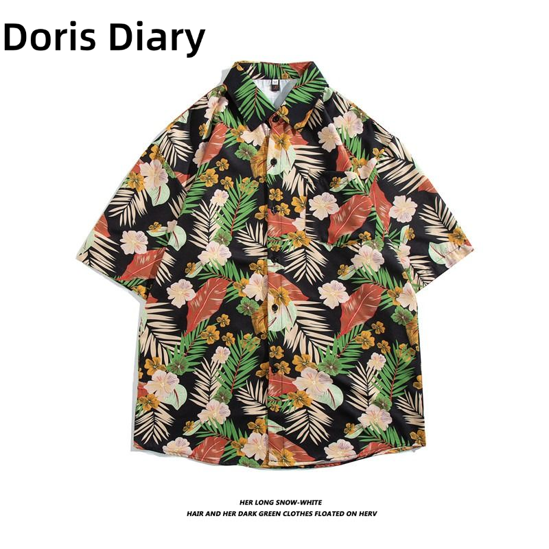 เสื้อเชิ้ตลายใหม่ล่าสุด เสื้อสงกรานต์ เสื้อลายดอก เสื้อฮาวาย - ยี่ห้อ OEM ราคา 92 บาท*ส่งฟรี