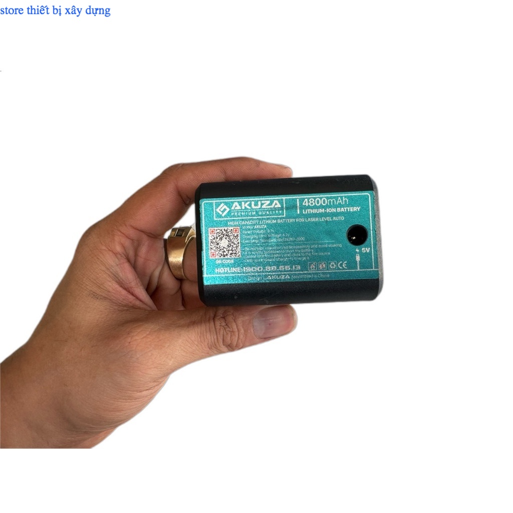 Pin máy Bắn cốt cân bằng mực laser loại 5 -12-16 tia - Pin cài dung lượng cao PHỔ THÔ store thiết bị xây dựng