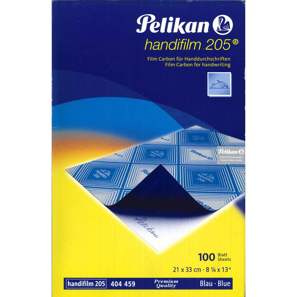 Pelikan Handifilm 205 Film Carbon Paper BLUE (10pcs / PACK ) !