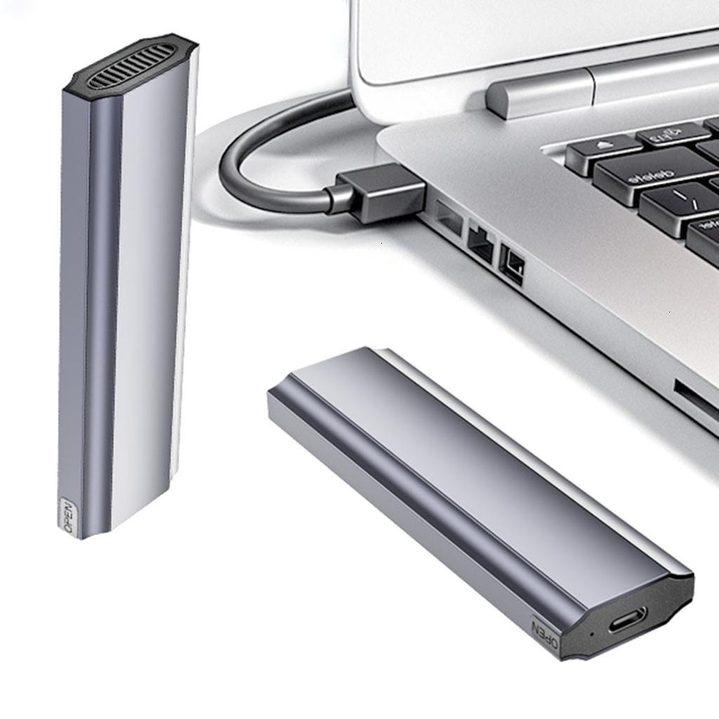 Nhôm NVMe NGFF SSD bao vây lưu trữ trường hợp 10gbps truyền dữ liệu dualprotocol