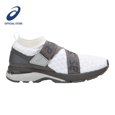 ASICS Men GEL-KAYANO 25 OBI Running Shoes in White/Carbon