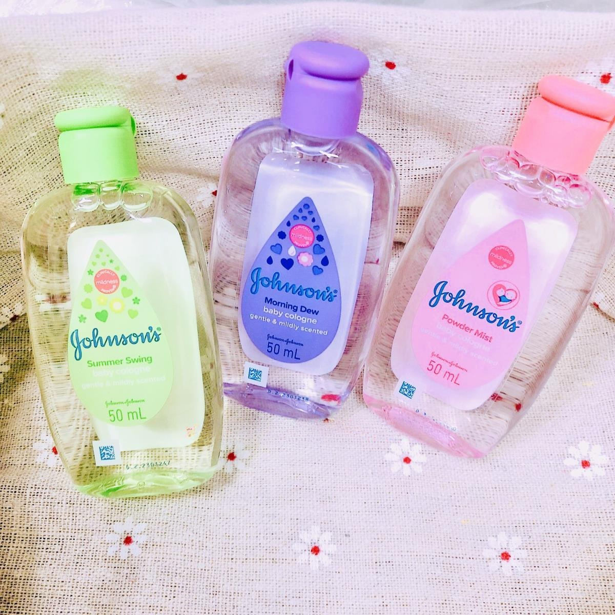 Nước hoa Johnson Baby 50ml - 125ml Mùi Hương Hoa Cỏ , Ngọt Ngào