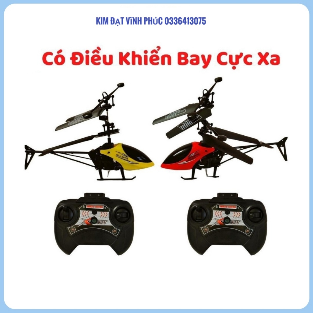 Đồ chơi máy bay trực thăng có điều khiển và cảm ứng
