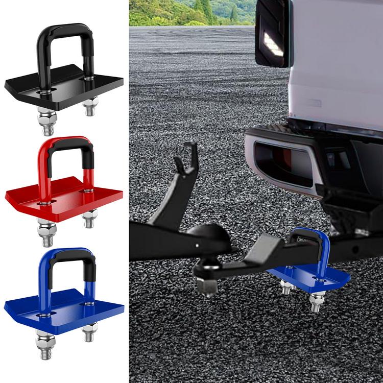Chống Rattle Hitch Kẹp móc rơ-moóc Kẹp thép chống lạch cạch Nút chặn lục lạc Thiết bị chống rung rơ moóc để vận chuyển hàng hóa khay kéo an toàn upgrade