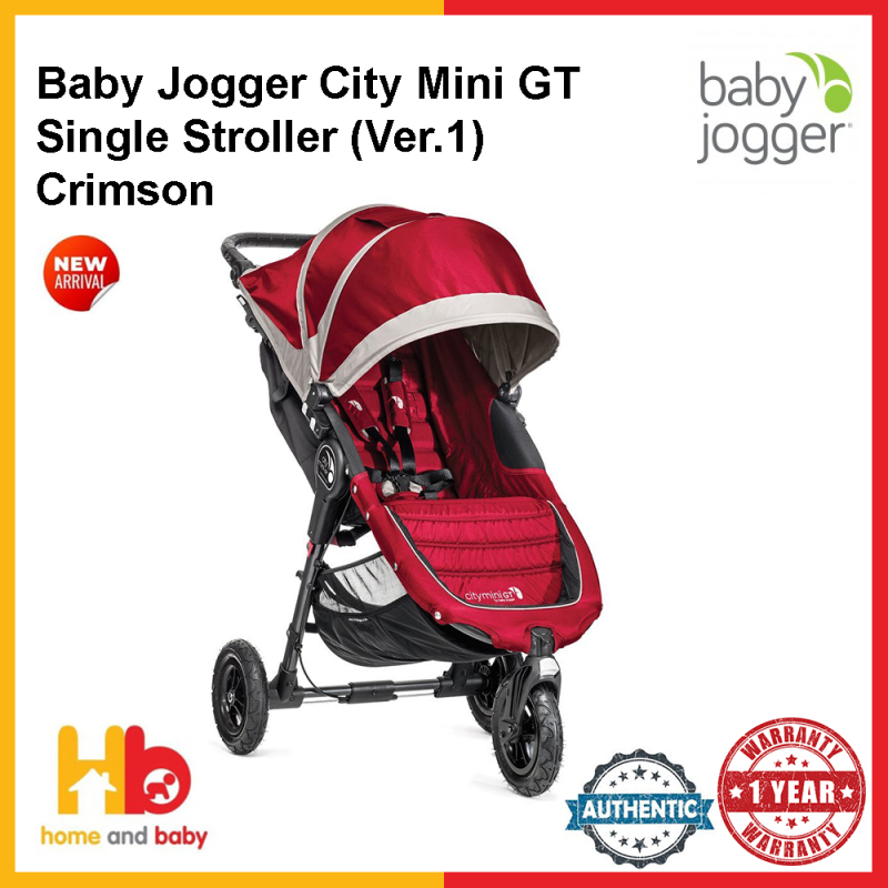 Baby Jogger City Mini GT Single Stroller (Crimson color) Singapore