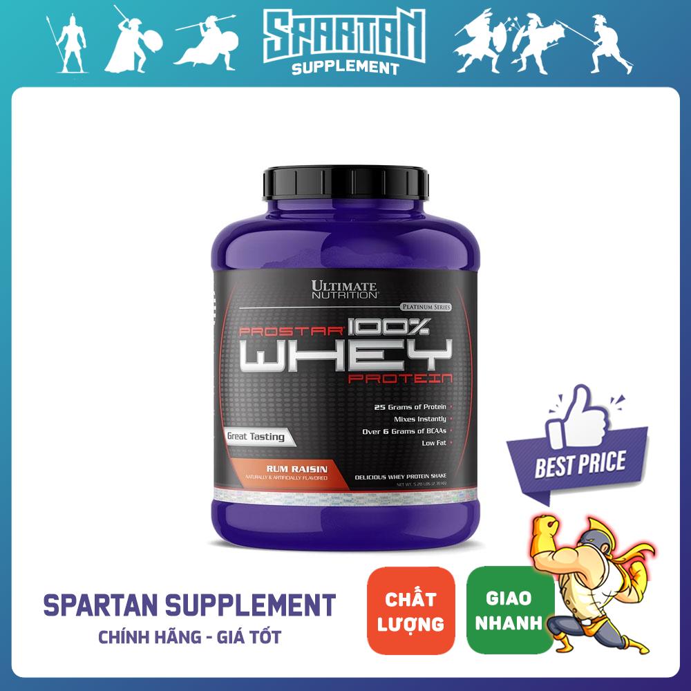 Whey Protein Prostar 100%, Giúp xây dựng và duy trì cơ bắp mạnh mẽ. 5 LBS