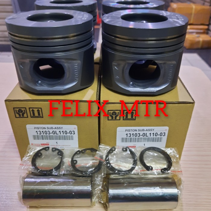 PISTON SEHER ASSY BAJA HILUX 3.0 3.000CC 1KD STD 050 - SUKU CADANG MOBIL Harga  1,765,000 Ringgit*Penghantaran Percuma
