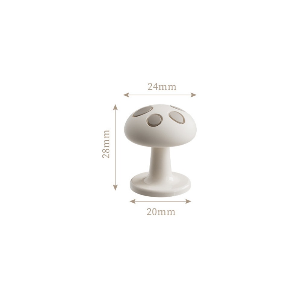FANGCU272 Hình nấm Nút nhấn bồn cầu Bảo vệ móng tay Chất kết dính Máy ép bồn cầu Phổ quát Đa chức năng Công tắc nhấn bồn nước - 7