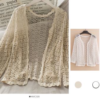 Áo Khoác Lưới ren móc Quảng Châu đi biển, áo choàng đồ bơi