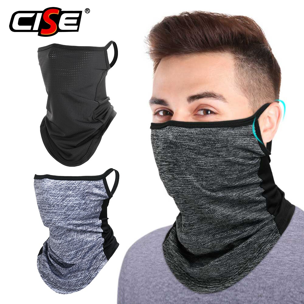 Mùa hè Mũ khít đầu và cổ đi xe máy đeo tai Moto Bandana xe máy Motocross Biker cưỡi khăn ống quàng cổ khăn quàng Ống Nam nữ