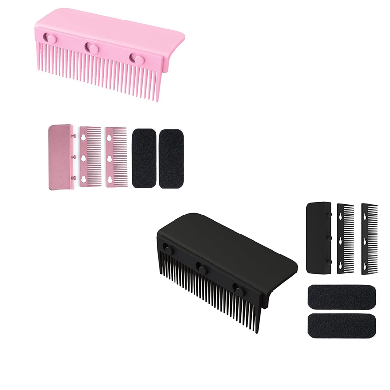 Summer sale <br>Flat Iron Comb Attachment Clip On, Grip Comb for Flat Iron, Flat Iron Hair Straightener Comb, for Flat Iron - 2