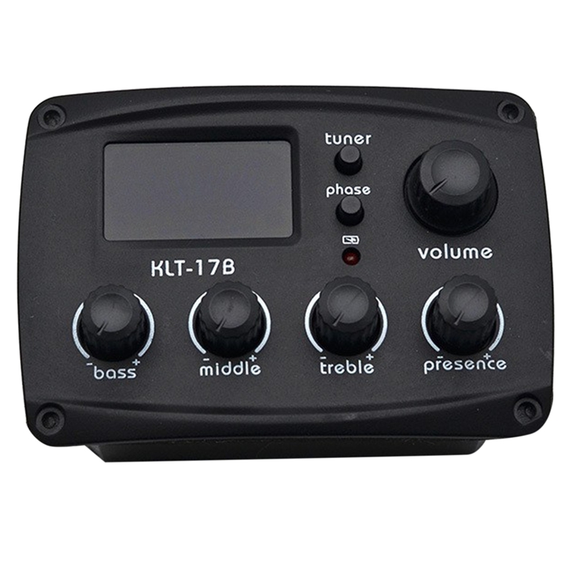 【Latest model】KLT-17B Acoustic Guitar Pickup 4-Band EQ Designed for Folk Classical Guitar Instrument Accessories ราคา 592 บาท*ส่งฟรี