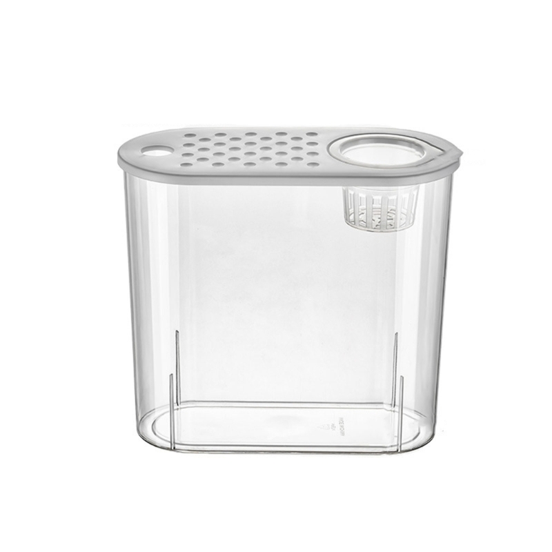 FishTank Hydroponics Desktop Plant Terrarium Desktop Clear Table Fish Bowl
