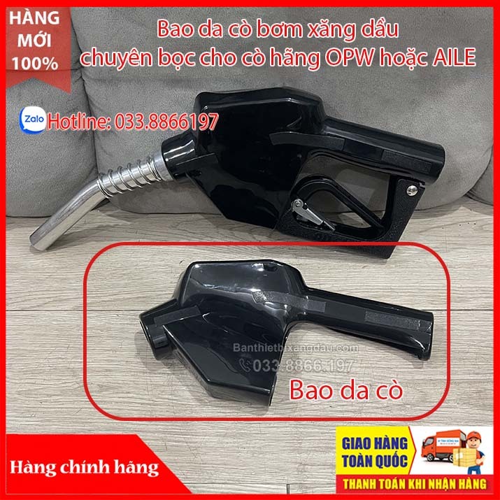 Bao da bọc cò bơm xăng dầu Aile