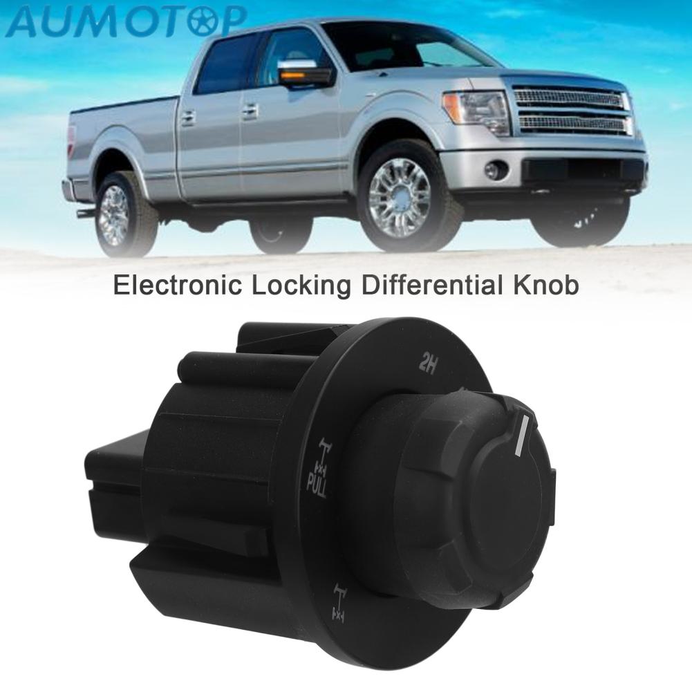 AUMOTOP AL3Z14B166BA Khóa Điện Tử Vi Phân Núm Nhỏ Gọn Thay Thế Trực Tiếp 4WD Chuyển Ốp Lưng Công Tắc Núm Bền Cho SVT Raptor