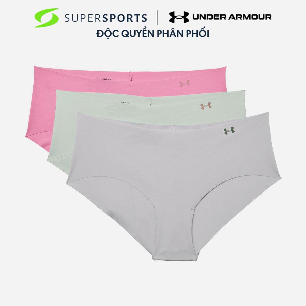 UNDER ARMOUR Quần lót nữ Pure Stretch Hipster 3-Pack 1325616-592