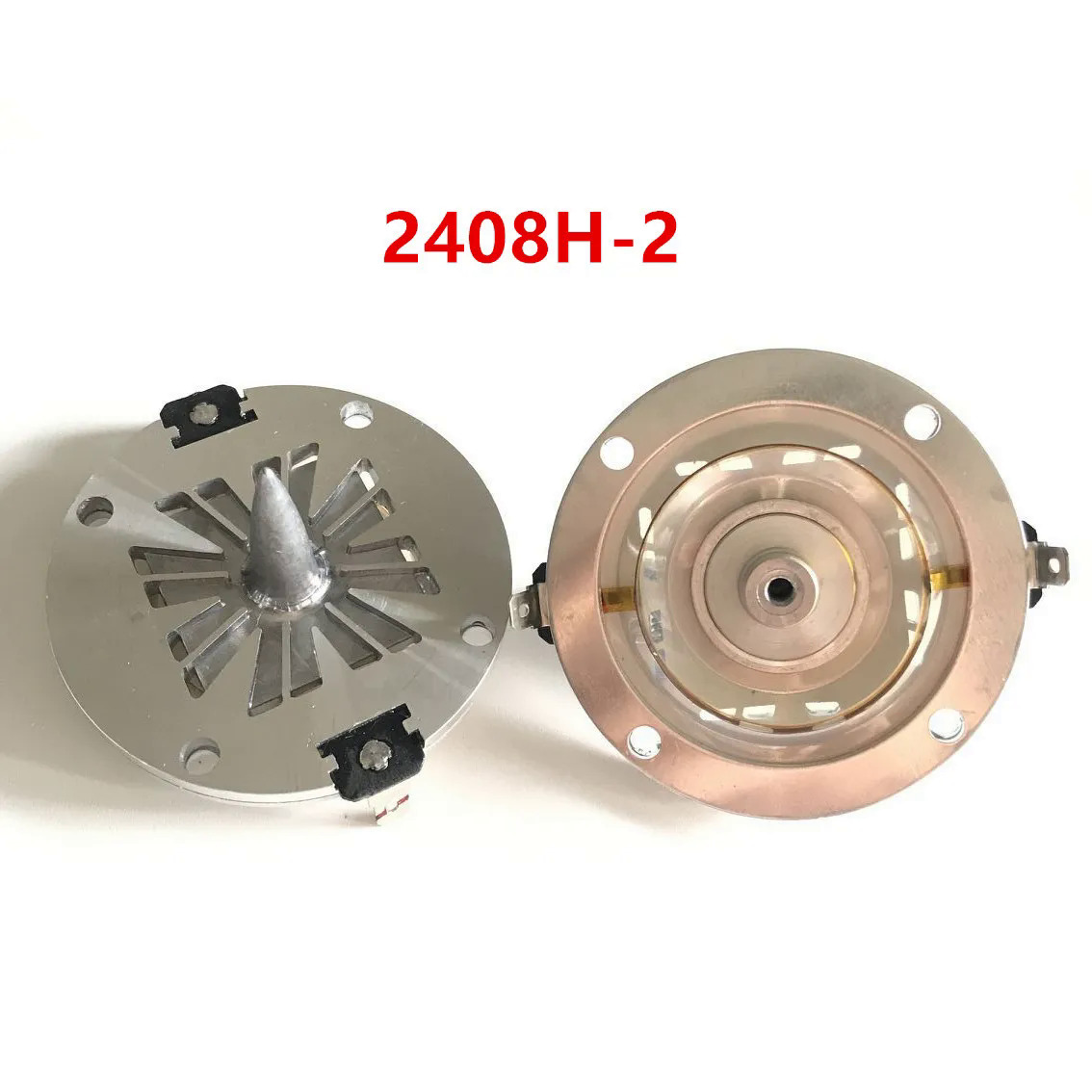 2pcs tinh khiết nhôm dây thay thế cơ hoành phù hợp cho 2408h-2 cho JBL PRX 710, 712, 715, 725, 735 loạt
