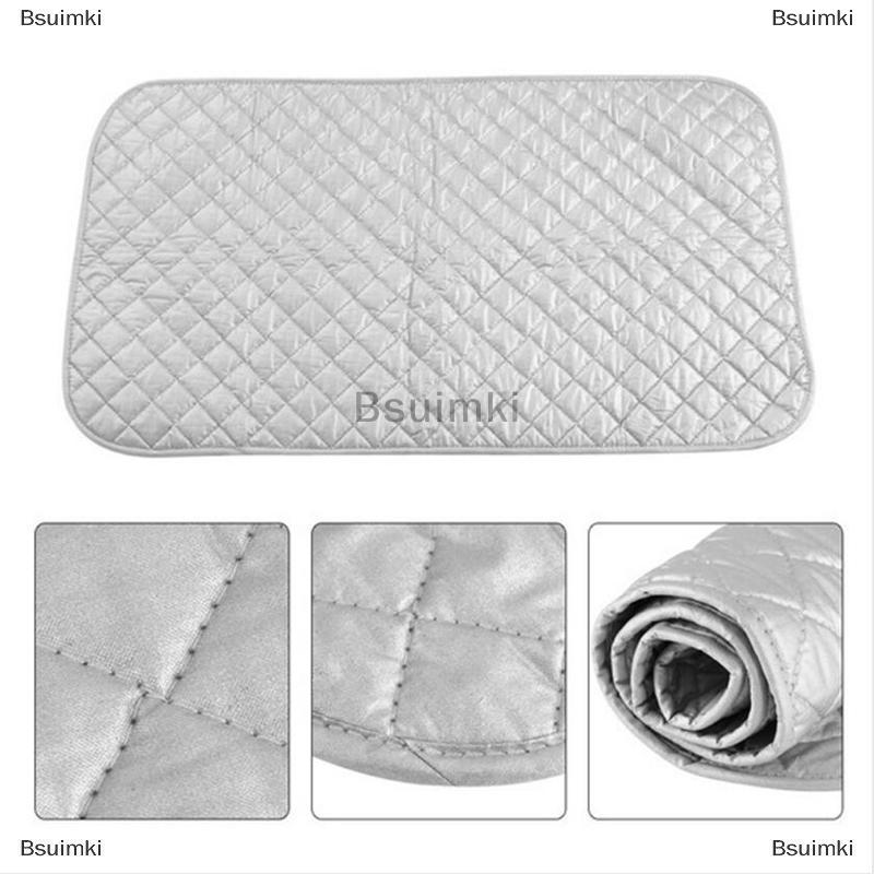 [COD] Bsuimki Nhỏ gọn di động ủi Mat Bàn ủi du lịch máy sấy máy giặt sắt bất cứ nơi nào