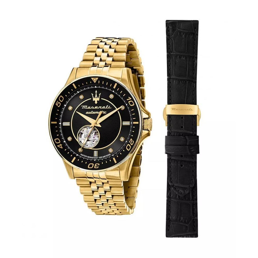 Maserati R8823140012 Sfida Automatic SET Men Watch 44 mm. นาฬิกา นาฬิกาข้อมือ นาฬิกาข้อมือผู้ชาย ราคา 27,920 บาท*ส่งฟรี