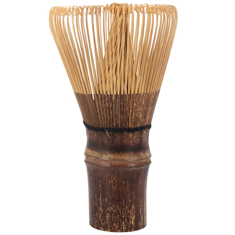 (G I Q S) 80 Prongs Japanese Ceremony Bamboo Chasen Matcha Tea Powder Whisk Green Tea L