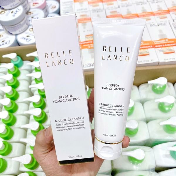 Sữa Rửa Mặt Cấp Ẩm Tức Thì Cho Da - Belle Lanco Deeptox Cleansing Foam -100ml - SẢN PHẨM CHẤT LƯỢNG CAO, ĐƯỢC YÊU THÍCH SĂN ĐÓN TRÊN THỊ TRƯỜNG HIỆN NAY, HÀNG ĐẢM BẢO DÙNG SIÊU THÍCH MỜI KHÁCH YÊU TRẢI NGHIỆM