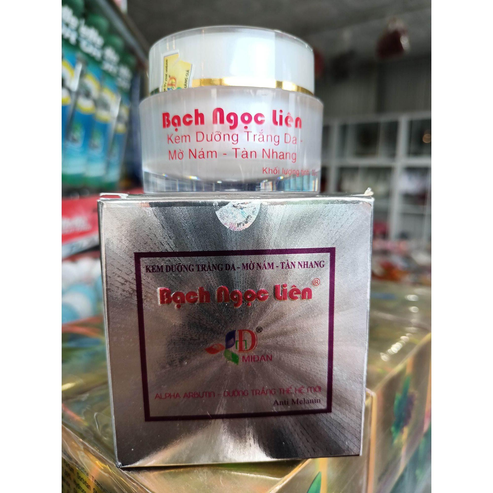 Kem bạch ngọc liên trắng da mờ nám tàn nhang 20gr