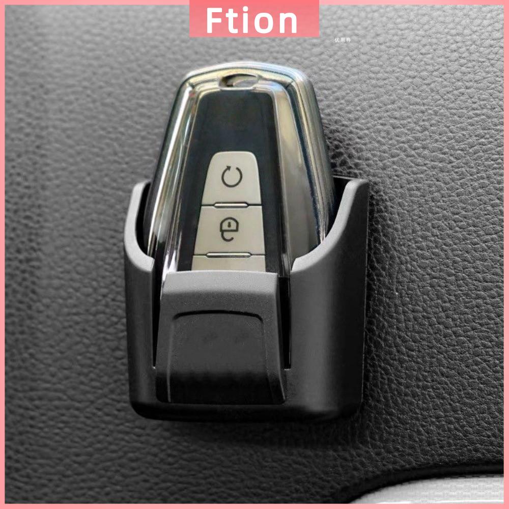 FTION Tiết kiệm không gian Hộp tổ chức chìa khóa xe Keo dán sau Có thể tái sử dụng Hộp lưu trữ chìa khóa Chất lượng cao Đa chức năng Bảng điều khiển tổ chức Phụ kiện nội thất ô tô