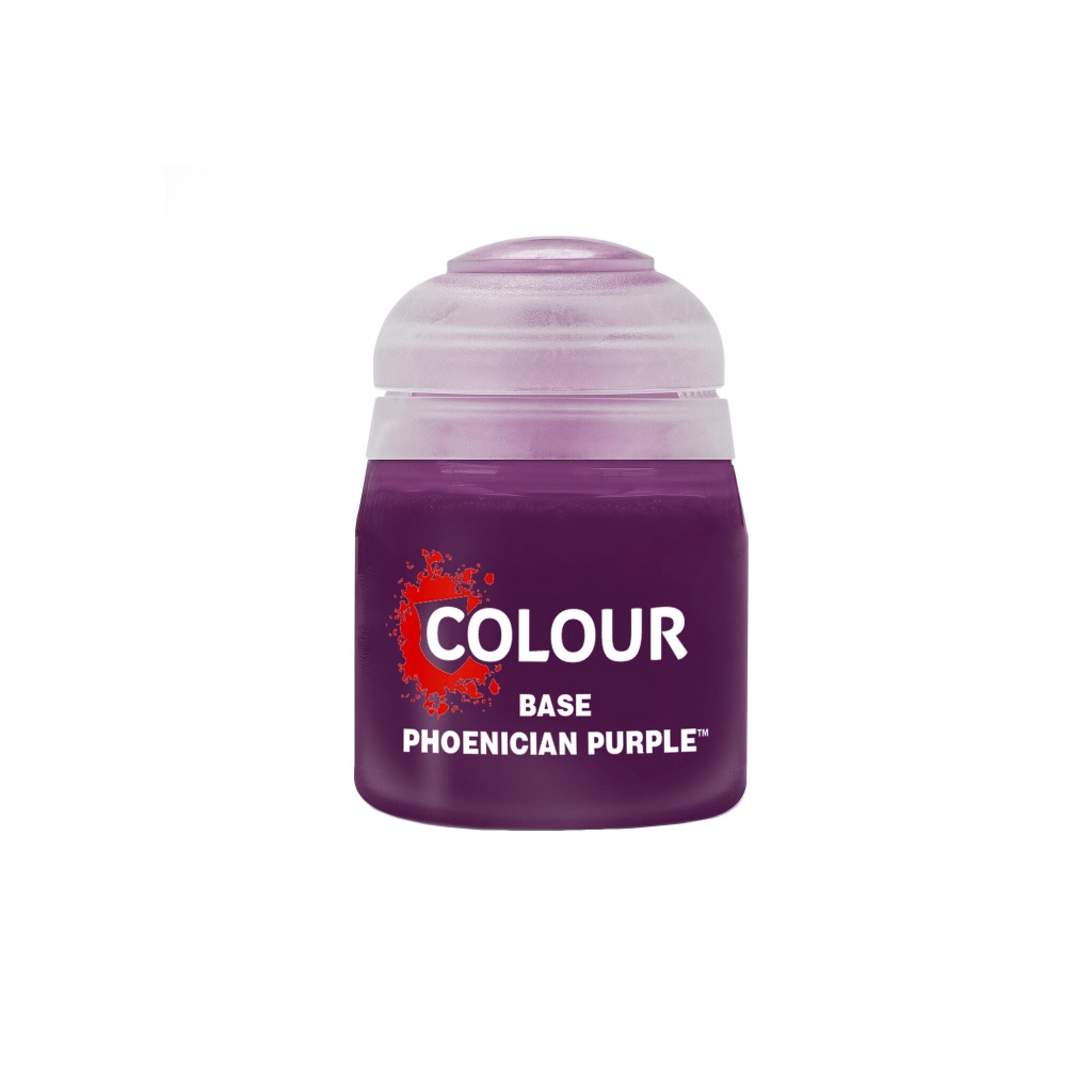 Citadel Base: Phoenician Purple 12ml Miniatures Paint Authentic Paint