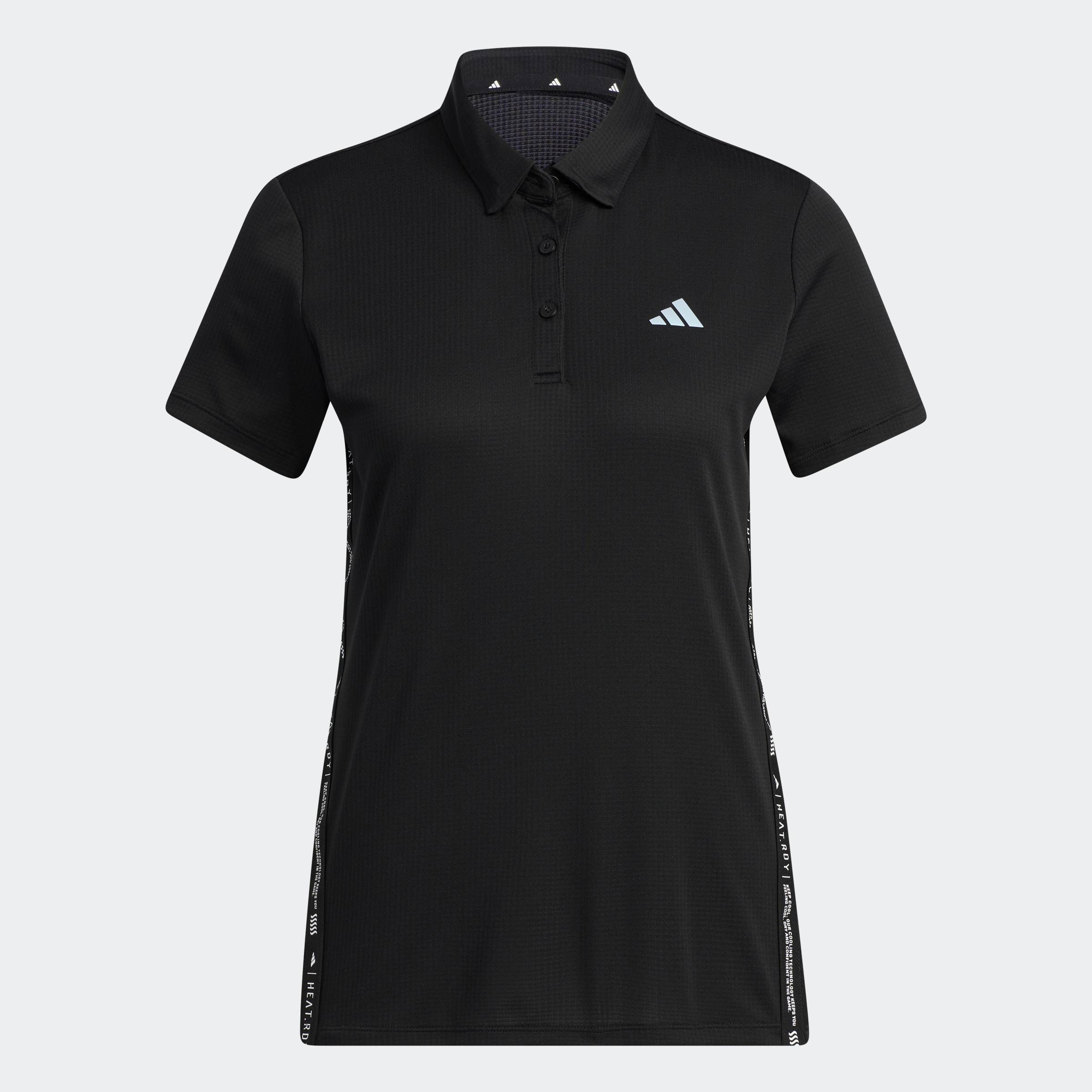 [24.4-MUA 3 GIẢM 30%+VOUCHER 10%] adidas Đánh gôn Áo Polo HEAT.RDY Nữ Đen HT0037