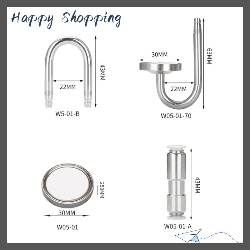 [THS Store] COD Zrdr Aquarium CO2 Máy phun sương CO2 khuếch tán gương 304 thép không gỉ áp lực giảm solenoid van Refiner cho thực vật thủy sinh tăng trưởng Fish Tank CO2 Refiner