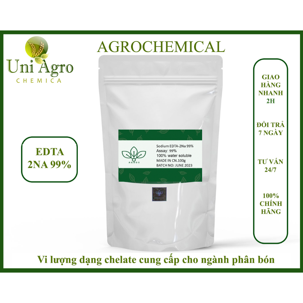 Phân vi lượng | chất ổn định | sodium edta-2na 99% hoạt chất tạo phức chelate