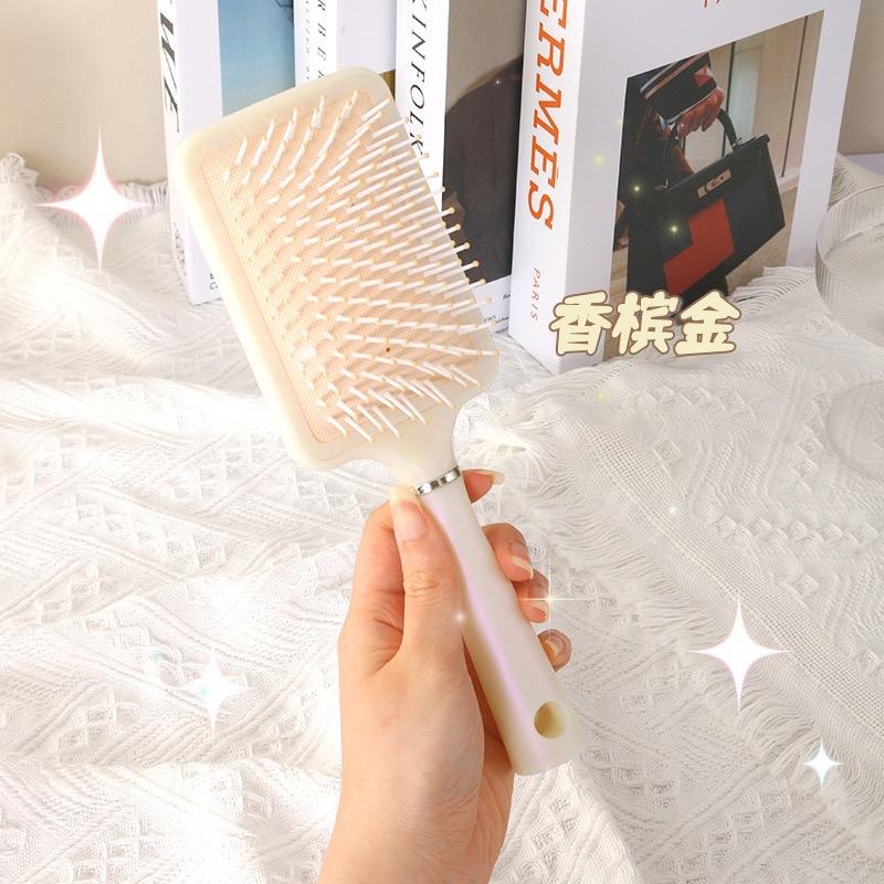Lược chải rối - lược gỡ rối tóc bản to co đệm thoáng khí