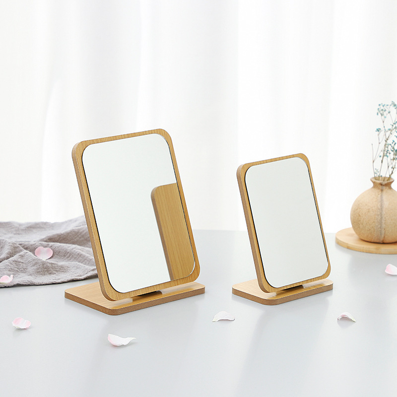 Gương để bàn bằng gỗ có thể gấp gọn - UniLabel