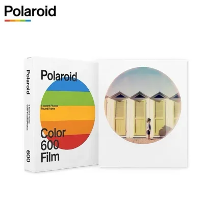 Polaroid Color 600 Film‑Round Frame Edition(Expires 2022)