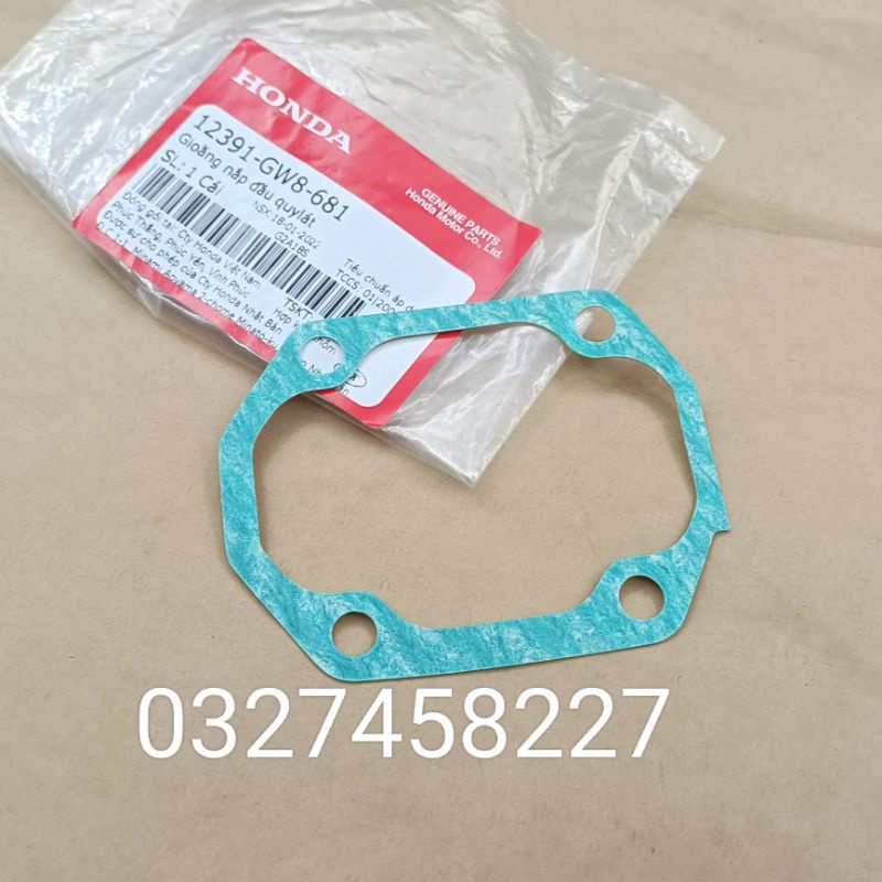 Gioăng, ron nắp đầu 4 lỗ quylat xe DREAM, WAVE, FUTURE zin honda