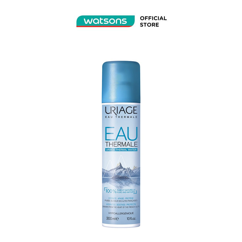 Xịt khoáng dưỡng ẩm, cân bằng da uriage 300ml