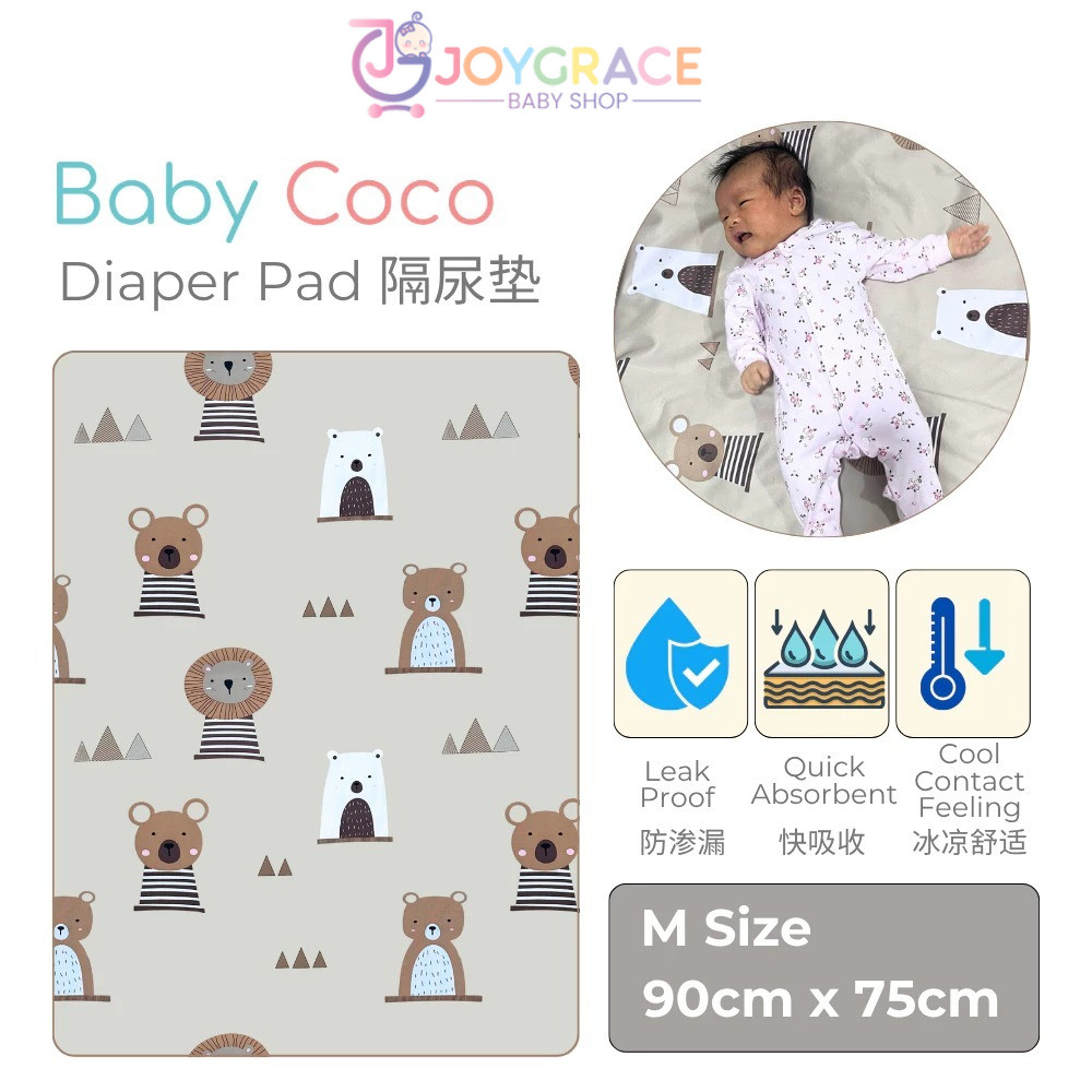 SHIP IN 24 HRS!! Babycoco 隔尿垫 | Waterproof Underpad Diaper Mat Changing Pad XS/S/M/L