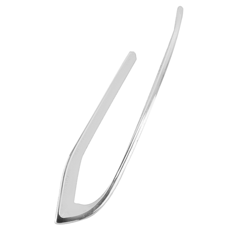 Chrome Front Bumper Fog Light Grille Trim for F10 F11 520I 525D 528I 535I 535IX 550I