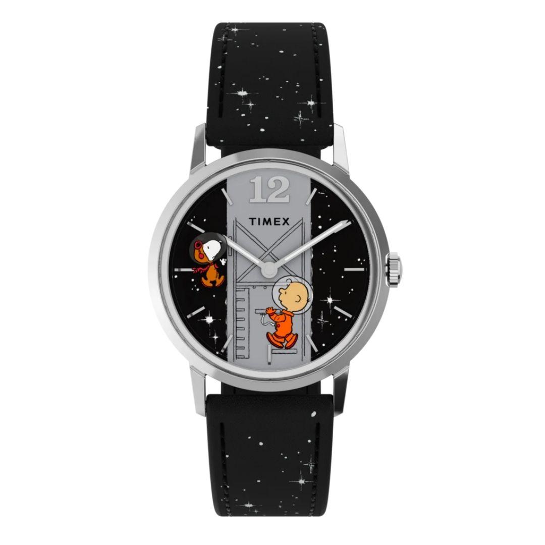 Timex TW2W89700 x Peanuts® Marlin® Hand-Wound Space นาฬิกา นาฬิกาข้อมือ นาฬิกาผู้หญิงและผู้ชาย ราคา 10,140 บาท*ส่งฟรี